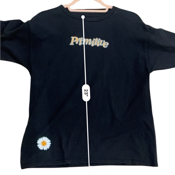 Primitive better days graphic tee black daisy XL crew neck - Picture 8 of 9